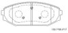 ASIMCO KD1796 Brake Pad Set, disc brake